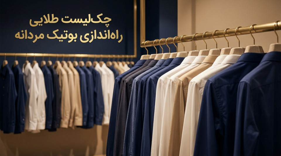 چکلیست راهاندازی بوتیک مردانه؛ چگونه سبد خرید عمده خود را بچینیم؟